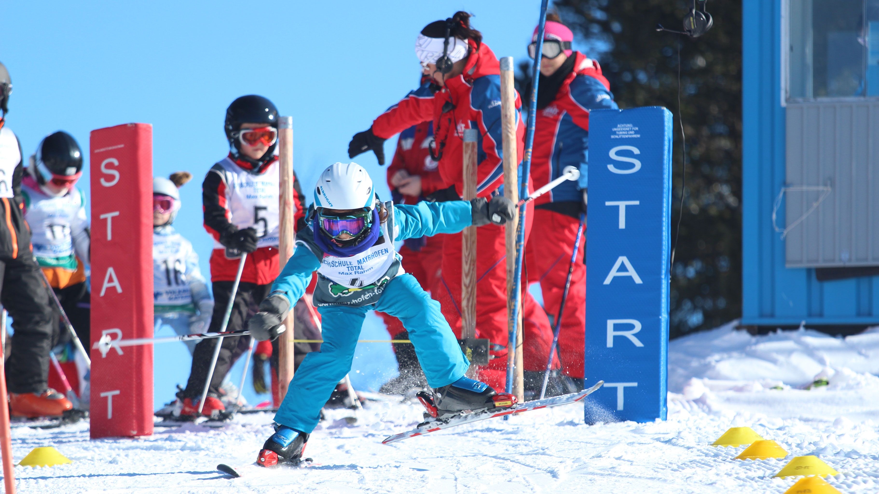 kinder Ski race smt mayrhofen