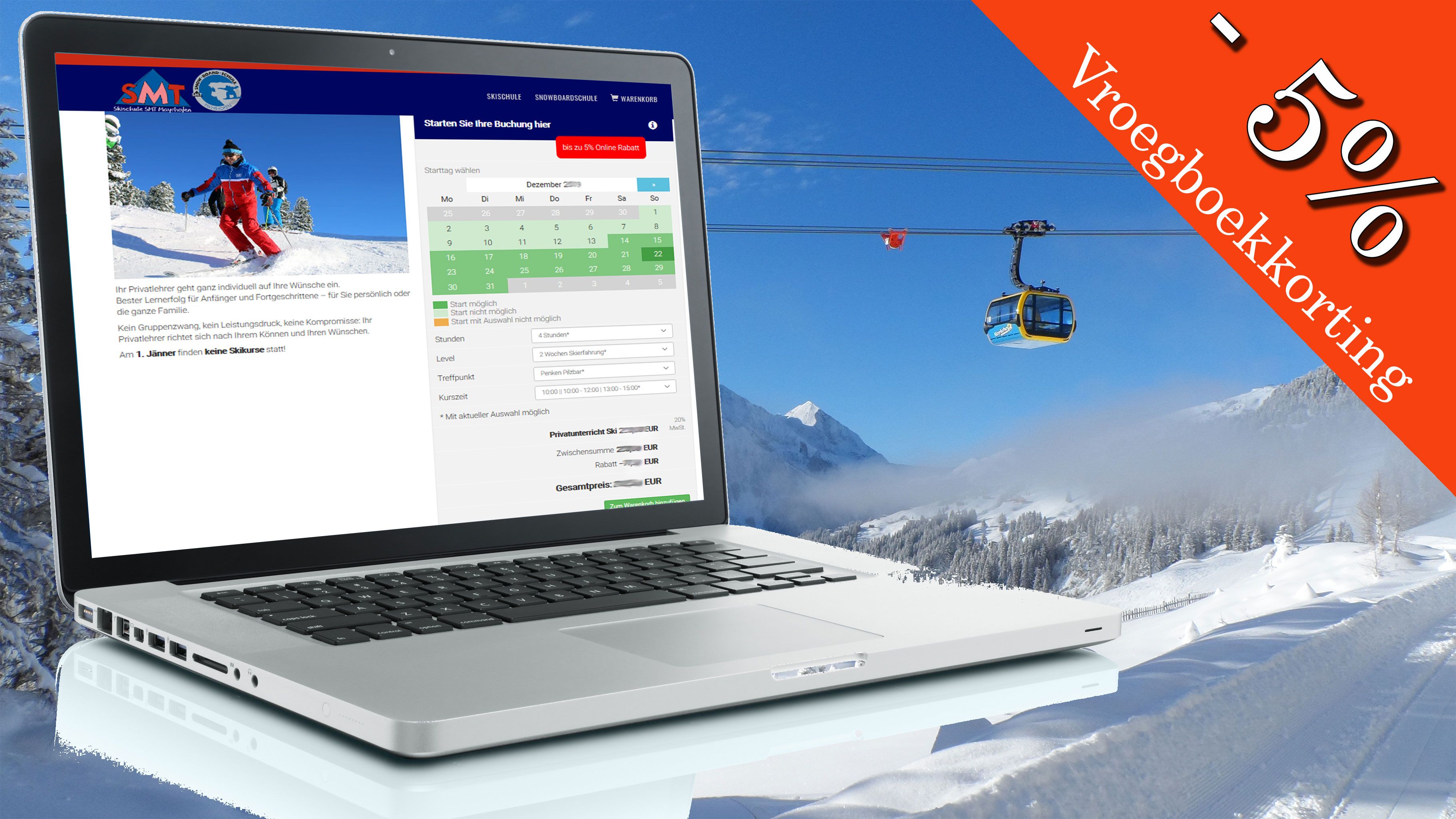 Ski school Onlineshop