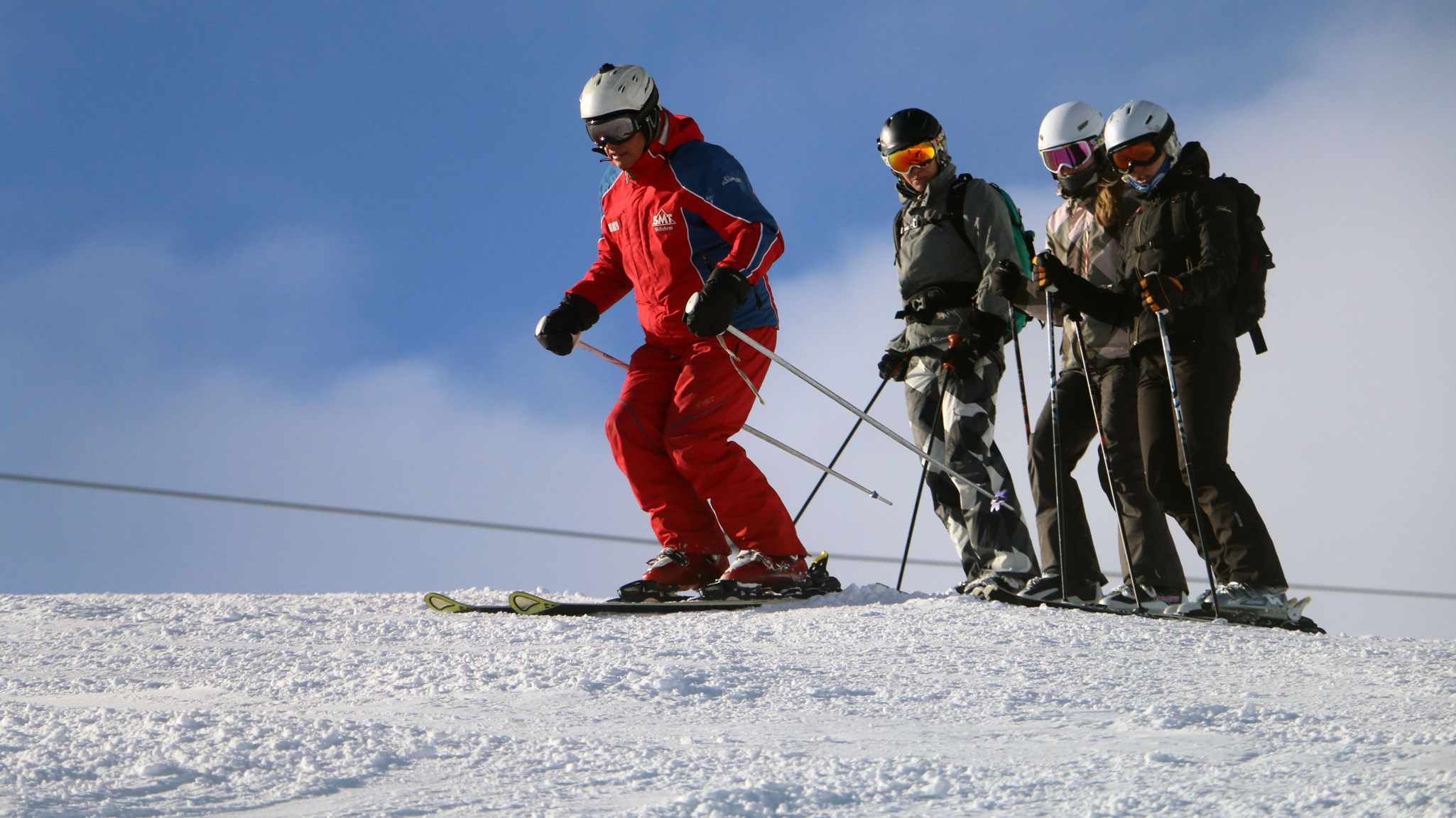 groups ski lessen for Volwassen